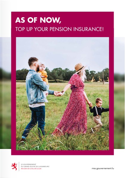 Dès maintenant, complétez votre carrière d'assurance pension !