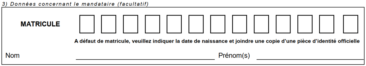 matricule